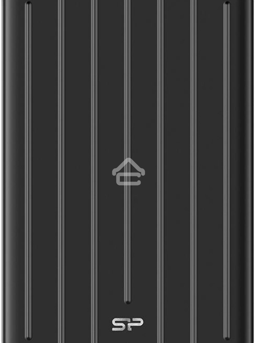 Твердотельный диск Silicon Power Bolt B75 Pro, External, 2Tb Type-C [R/W - 520/420 MB/s] Алюминий/Черный