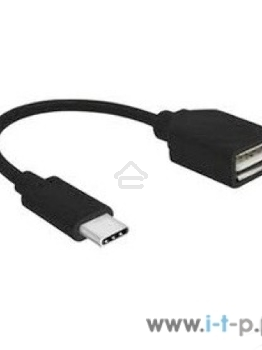Переходник Cablexpert Переходник USB OTG, USB Type-C/USB 2.0F, пакет (A-OTG-CMAF2-01)
