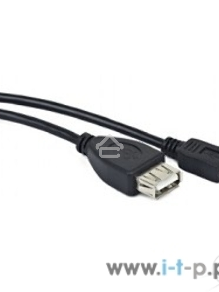 Кабель Gembird/Cablexpert A-OTG-AFBM-001 AF/MicroBM, Кабель USB 2.0 OTG , 0.15м, пакет