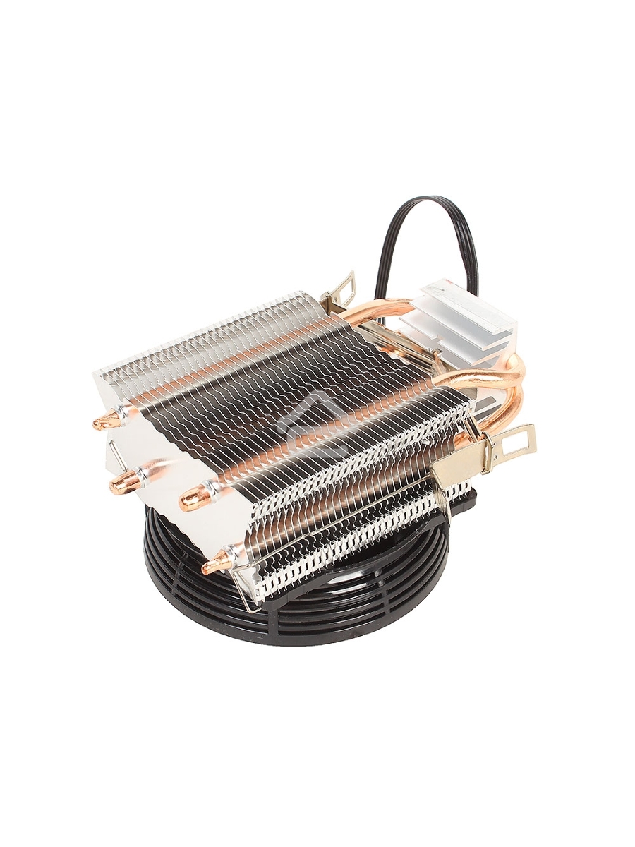 Кулер для процессора AeroCool / Formula Verkho 2 серебристый, 90 мм, алюминий/медь, 2000 об/мин, 25 дБ, 4 pin, 110 Вт, 125 мм