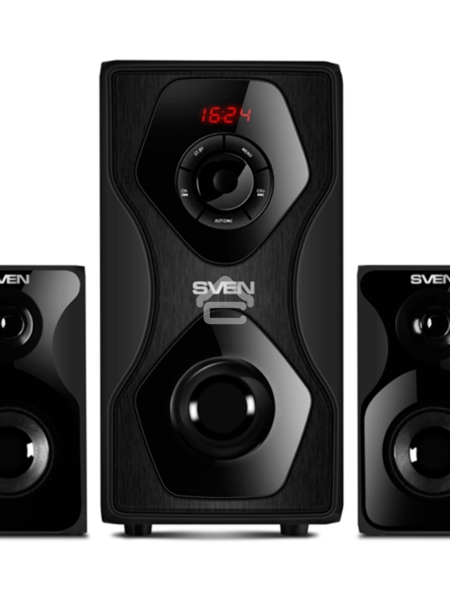 Акустическая система SVEN AC MS-2055, черный (55Вт, FM-тюнер, USB/SD, дисплей, ПДУ, Bluetooth)