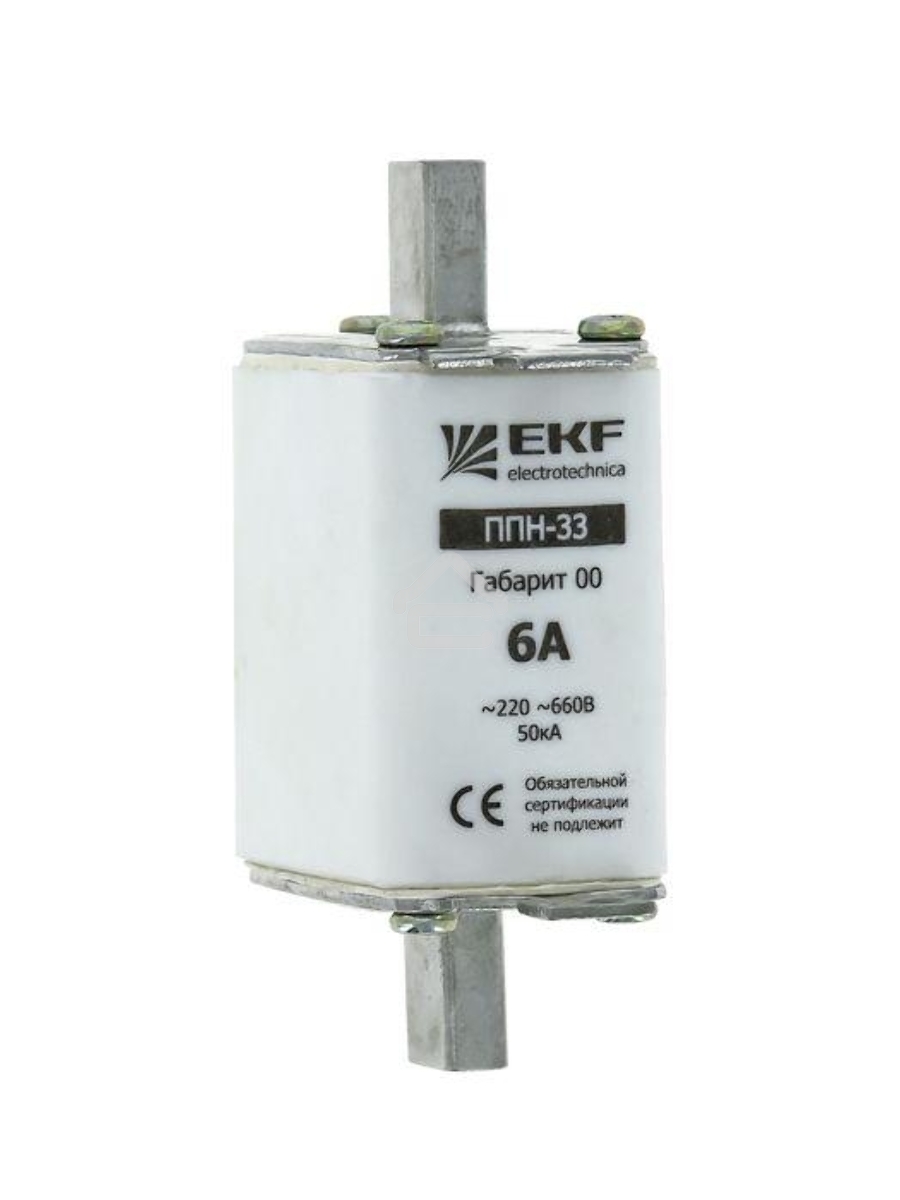 Вставка плавкая ППН-33 100А габарит 00 EKF fus-33/160/100