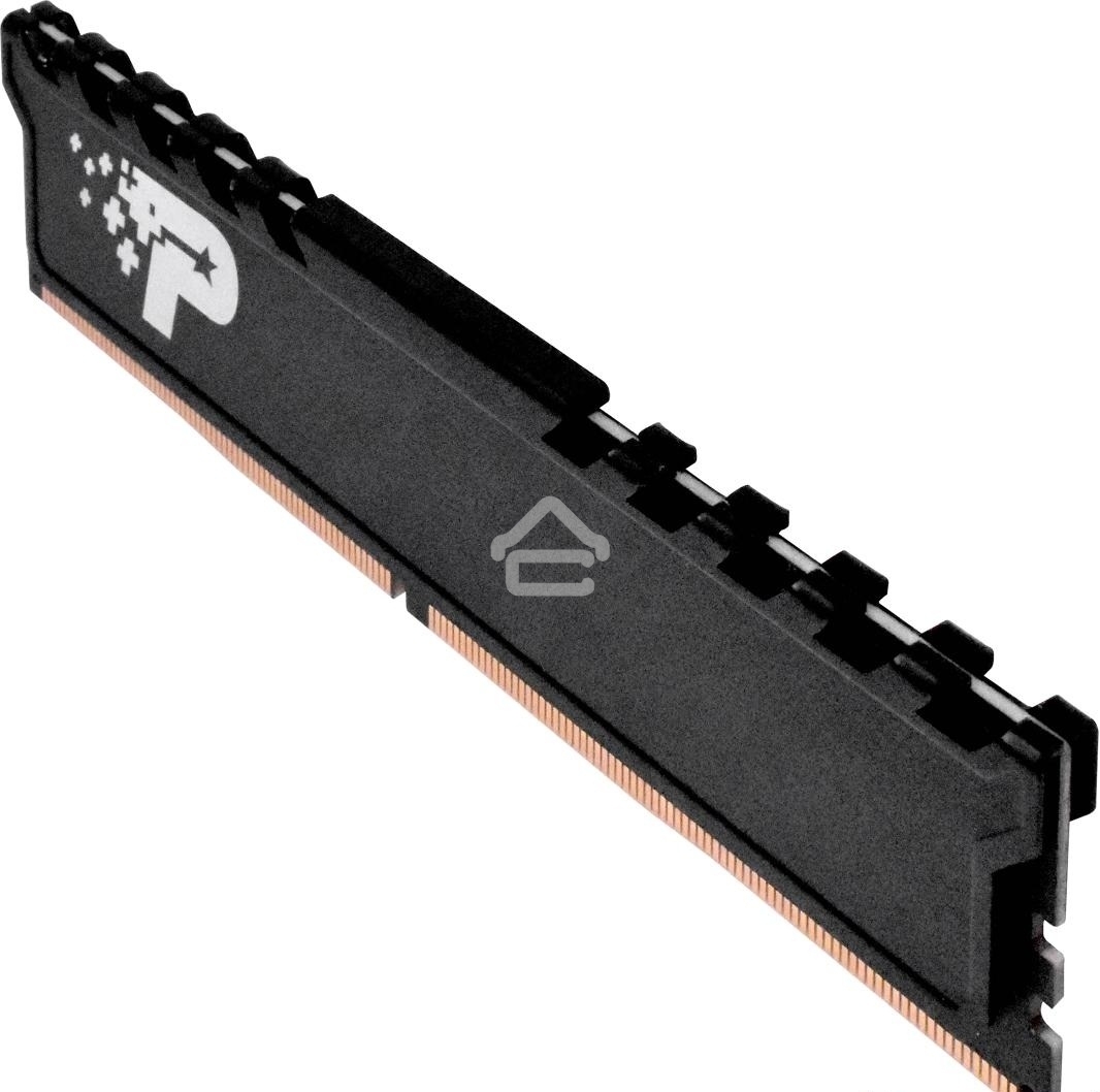 Оперативная память Patriot Signature Premium, DDR4, 4GB (1x4 GB), 2666 MHz, CL19, DIMM, радиатор, черный