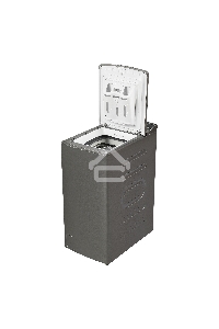 Стиральная машина Maunfeld SILVER MFWM127ISSL серебристый, загрузка вертикальная 7 кг, 1200 об/мин., класс: А+++