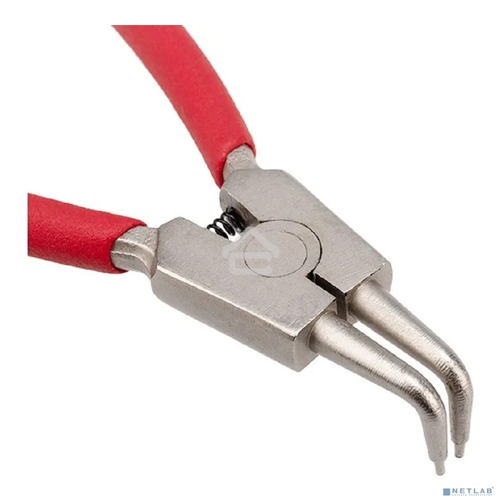 Щипцы для стопорных колец Rexant разжим загнутый 160 мм, обливные рукоятки