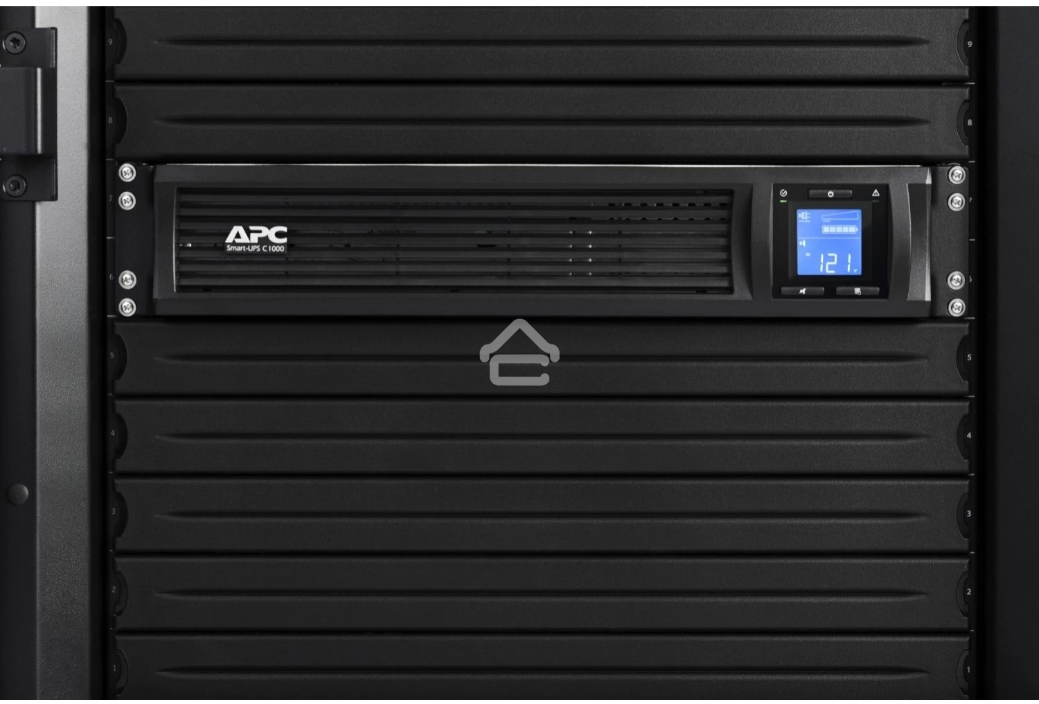 Источник бесперебойного питания APC Smart-UPS C 1000VA/600W, 2U RackMount, 230V, Line-Interactive, LCD, 1 year warranty(REP. SMC1000I-2U)