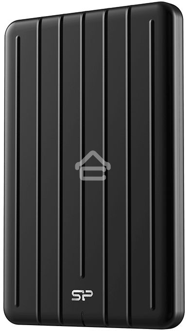 Твердотельный диск Silicon Power Bolt B75 Pro, External, 2Tb Type-C [R/W - 520/420 MB/s] Алюминий/черный