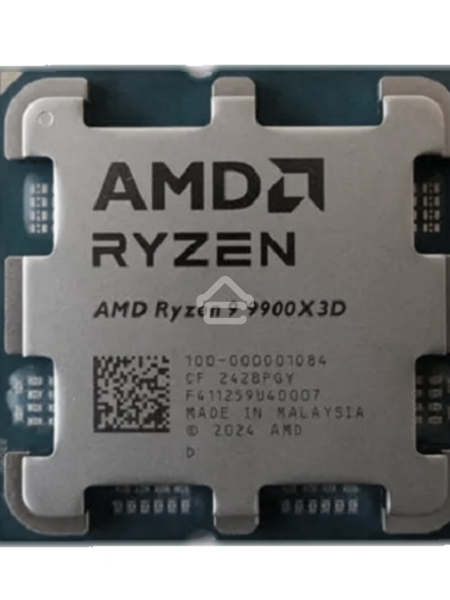 Процессор AMD RYZEN 9 9900X3D OEM (Granite Ridge, 4nm, C12/T24, Base 4,4GHz, Turbo 5,5GHz, GPU Radeon Graphics, L3 128Mb, TDP 120W, SAM5)