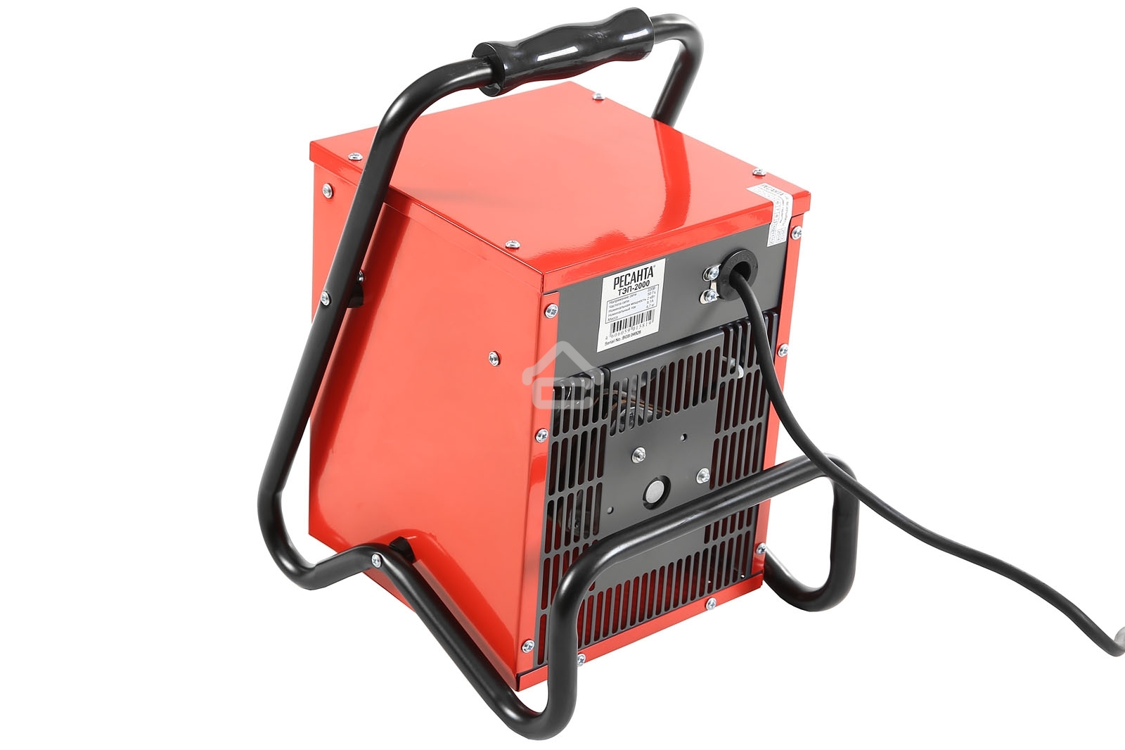 Тепловые пушки Ресанта ТЭП-2000 67/1/1 Тепловая электрическая пушкаквадратная, 220В, 650/1300/2000 Вт, 4,7 кг