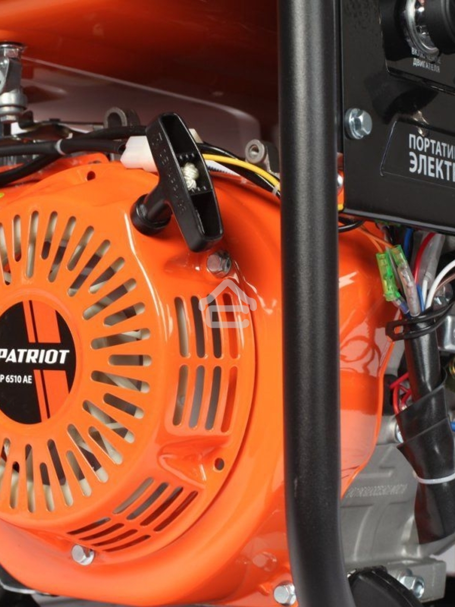 Электрогенератор бензиновый Patriot GP 6510AE, 5.5 кВт, 78 дБ, 80 кг