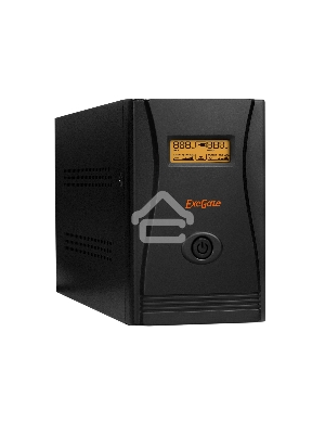 Источник бесперебойного питания ExeGate EP285484RUS SpecialPro Smart LLB-1000.LCD.AVR.C13.RJ.USB <1000VA/650W, LCD, AVR, 6*IEC-C13, RJ45/11, USB, black>