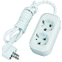 Удлинитель Universal Е-302 5м ПВС 3*1 2гн. с/з