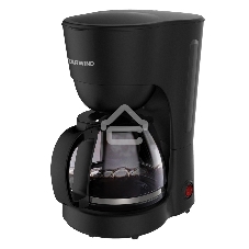 Кофеварка капельная Starwind STD1212 черный, исп. кофе - молотый, 1.25 л, 600 Вт.