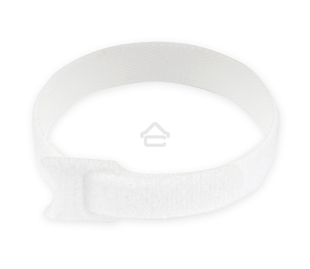 Хомуты-липучки на основе ленты Velcro VT-200x11WT 200 x 11 мм, черные (12 шт.)