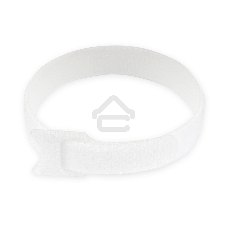 Хомуты-липучки на основе ленты Velcro VT-200x11WT 200 x 11 мм, черные (12 шт.)