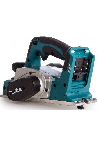Рубанок Makita DKP180Z Рубанок ак,{18В,Li-ion,14000об\м,ширина-82мм,глуб-2мм,3.4кг,чем,парал упор,б\ак, з\у}