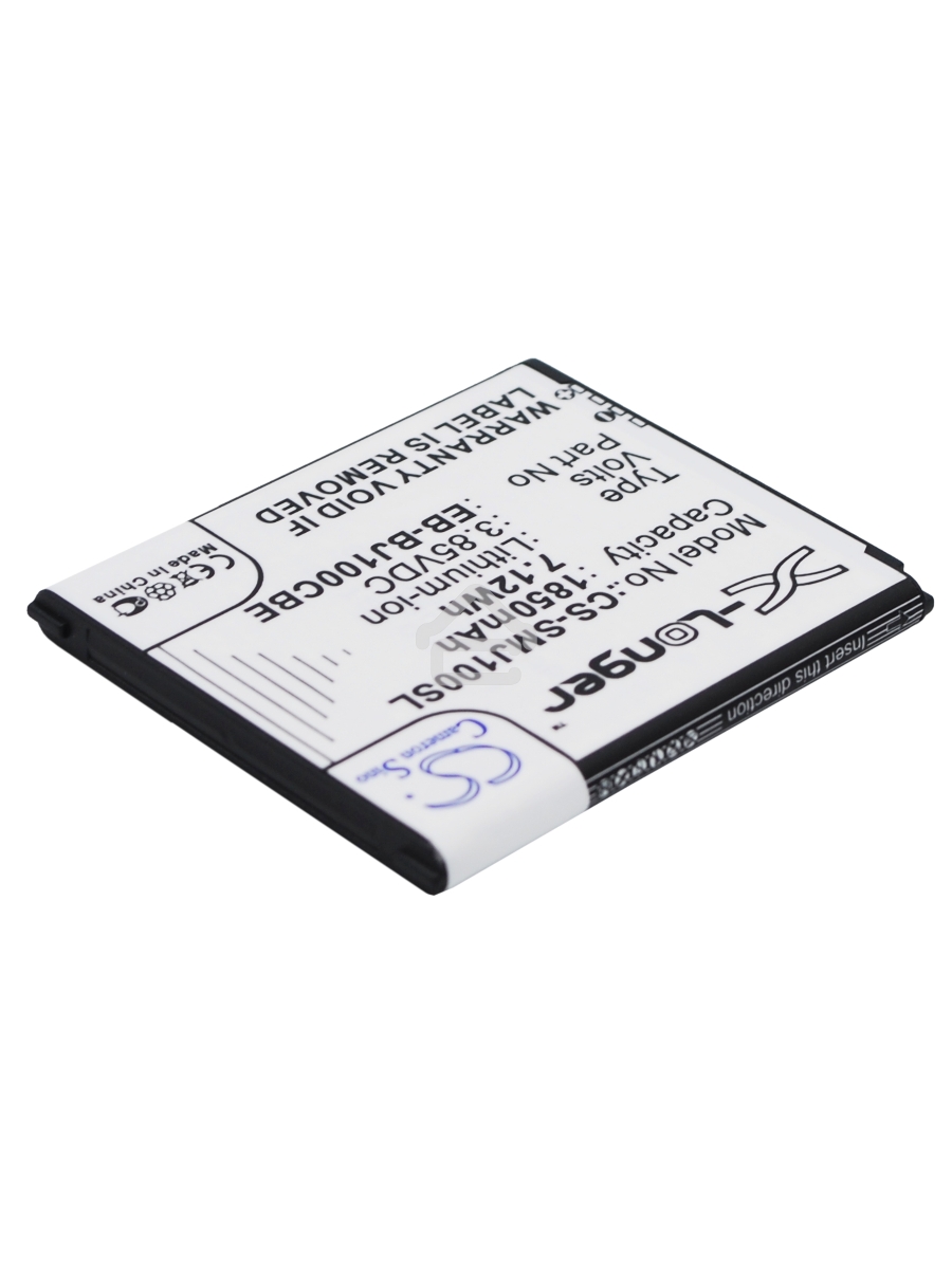 Аккумулятор CameronSino CS-SMJ100SL EB-BJ100BBE, EB-BJ100BCE для Samsung Galaxy J1 SM-J100F 3.85V / 1850mAh