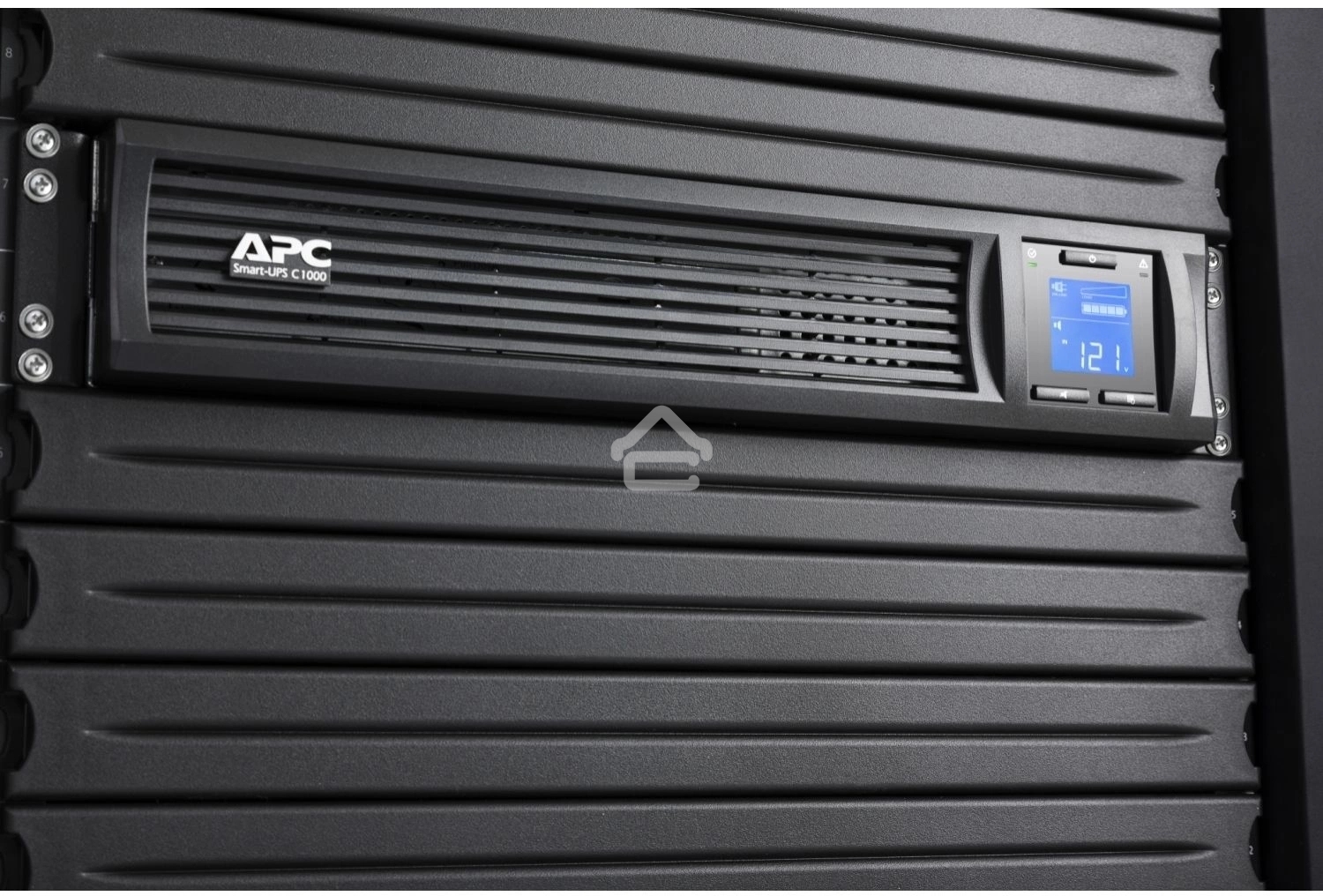 Источник бесперебойного питания APC Smart-UPS C 1000VA/600W, 2U RackMount, 230V, Line-Interactive, LCD, 1 year warranty(REP. SMC1000I-2U)