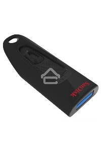Флеш диск Sandisk 32Gb Ultra SDCZ48-032G-U46 USB3.0 черный
