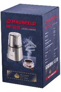Кофемолка Maunfeld MF-521S 180 Вт, нержавеющая сталь