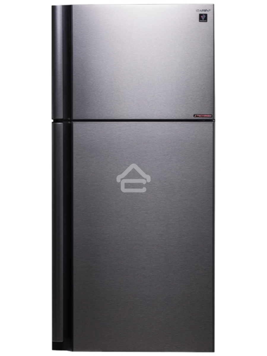 Холодильник Sharp SJ-XG55PMSL серебристый двухкамерный 394/162 л морозилка сверху