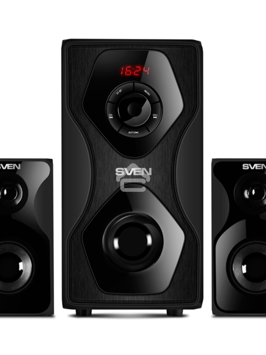 Акустическая система SVEN AC MS-2055, черный (55Вт, FM-тюнер, USB/SD, дисплей, ПДУ, Bluetooth)