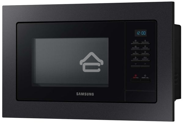 Микроволновая печь Samsung MS20A7013AB/BW черный (встраиваемая)