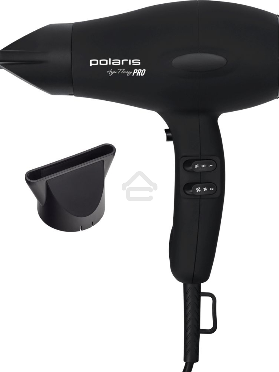 Фен Polaris PHD2099ACi Argan Therapy PRO черный 2000Вт