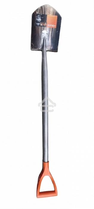 Лопата штыковая Sturm! 3010-12-01N нерж, черен. алюмин метал оранж V-обр.ручк