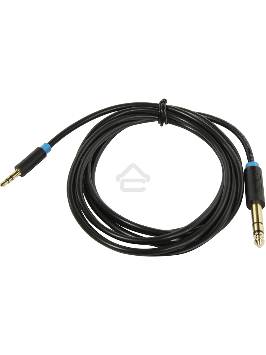 Кабель Vention аудио Jack 6,5 mm M/ 3,5 M - 2 м
