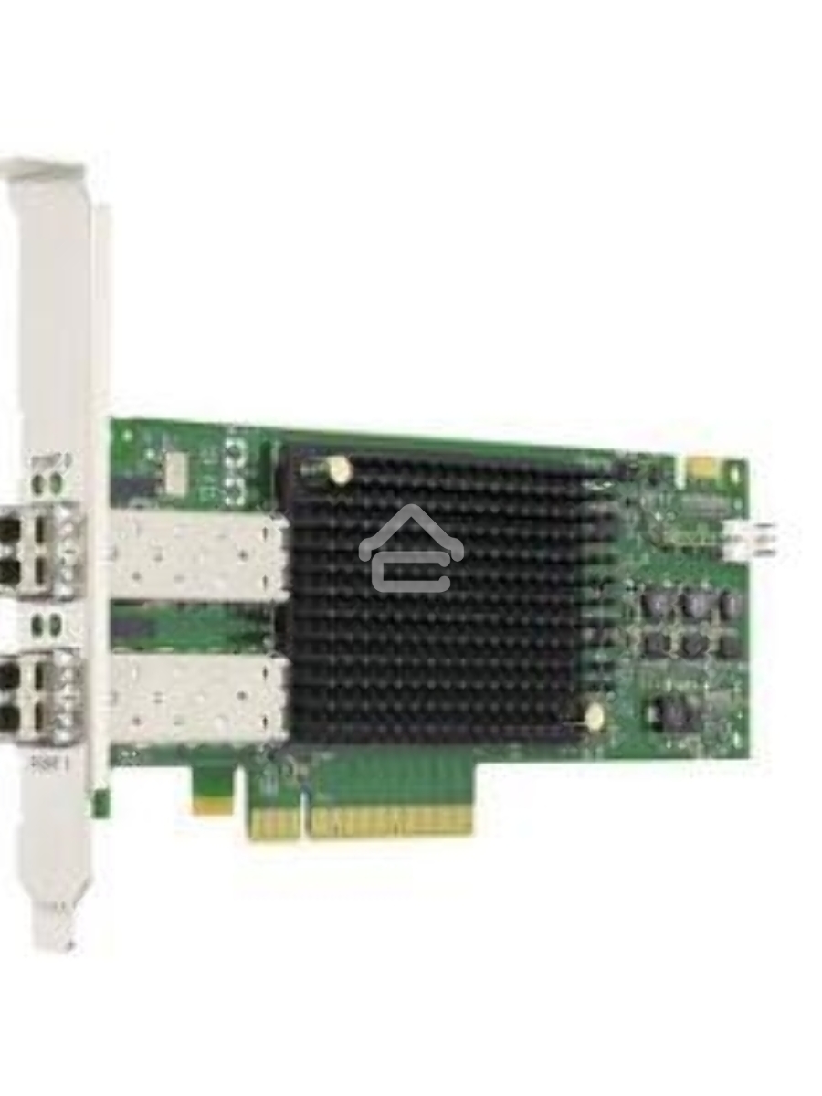 Сетевой адаптер Emulex Broadcom/LSI LPe31002-M6 Gen 6 (16GFC), 2-port, 16Gb/s, PCIe Gen3, Upgradable to 32GFC