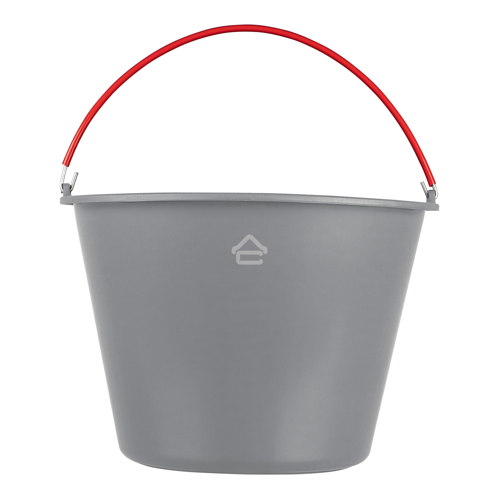 Ведро строительное Matrix пластмассовое 12 л, ударопрочное, обрезиненная ручка