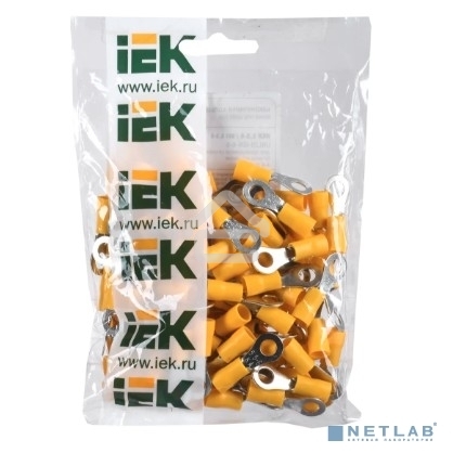 Наконечник НКИ 5.5-6 (кольцо 4-6) (уп.100шт) ИЭК UNL20-006-6-6