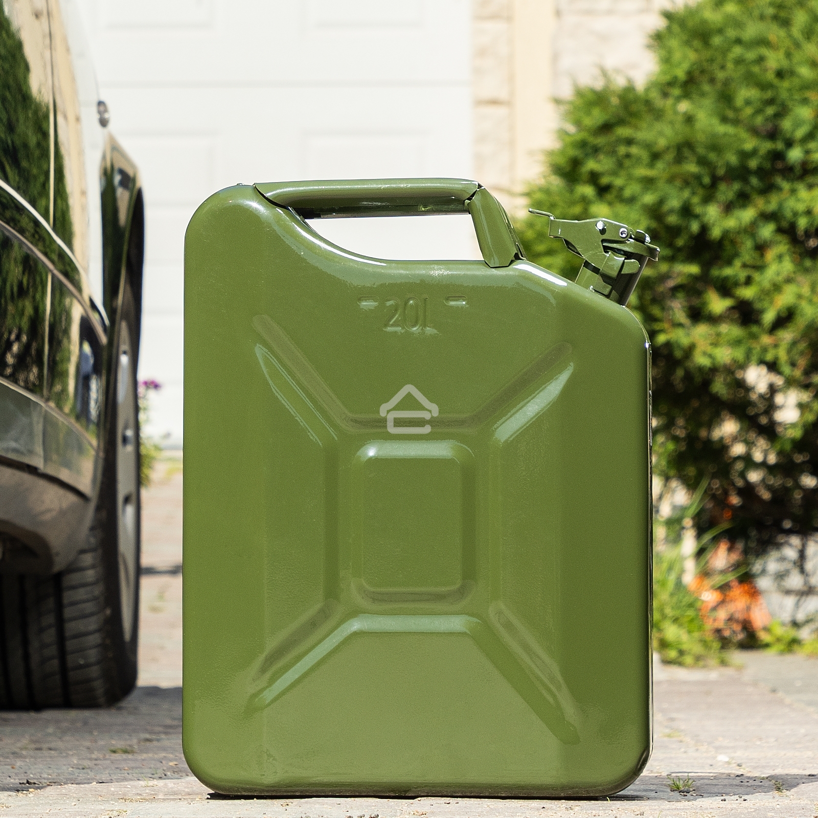 Канистра для ГСМ, металлическая, 20 литров Stels