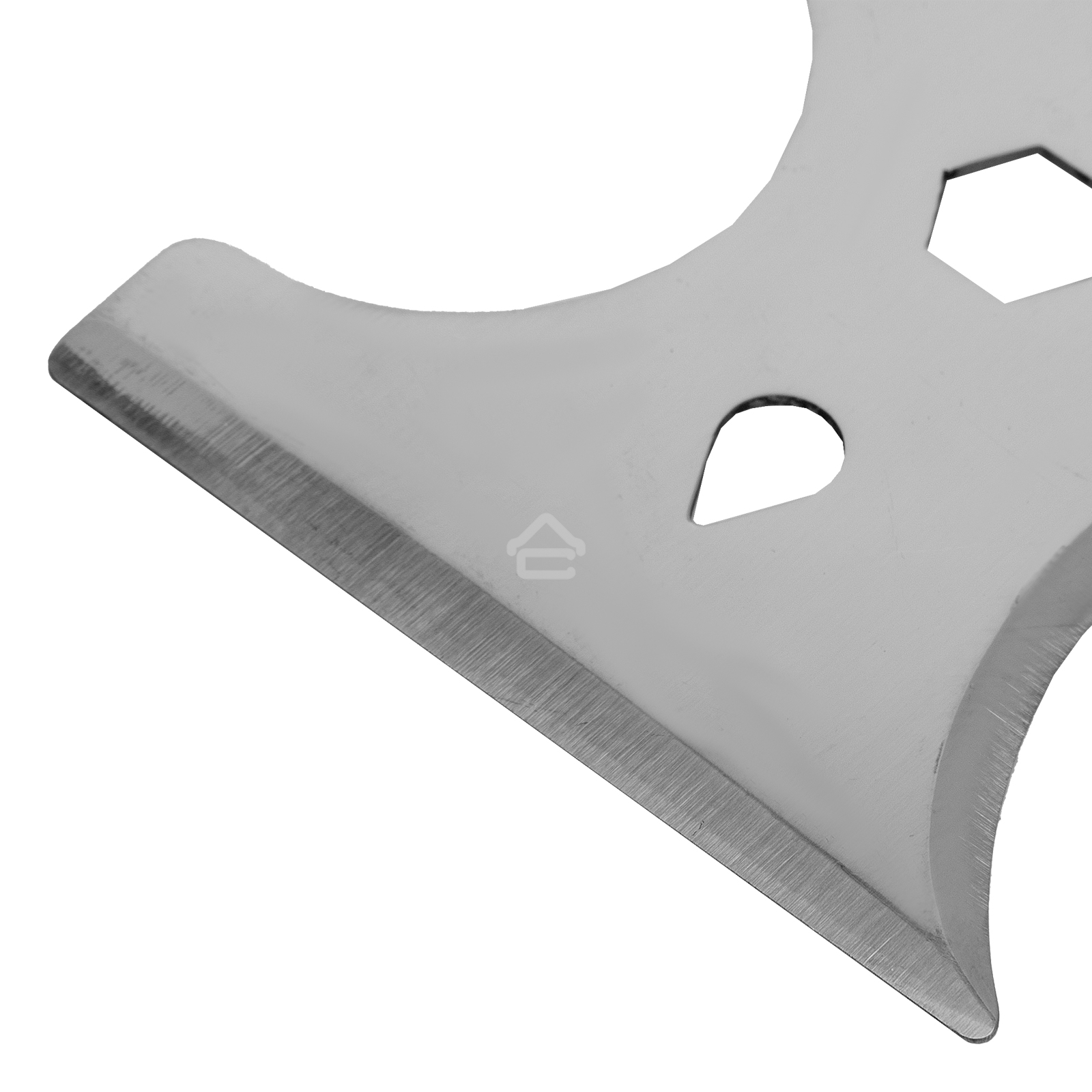 Шпатель-скребок многофункциональный 9 в 1, нержавеющая сталь, двухкомпонентная рукоятка Matrix 85558