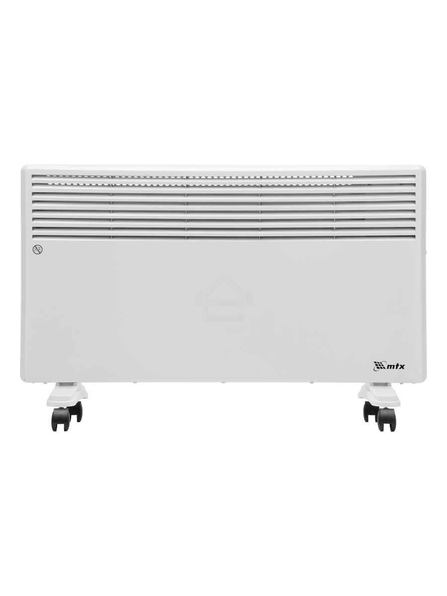 Конвектор электрический MTX CH-2000, белый, 2000 Вт, 25 м2, термостат