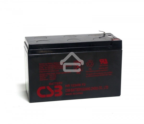 Батарея CSB HR 1234W (12V, 9Ah) клеммы F2