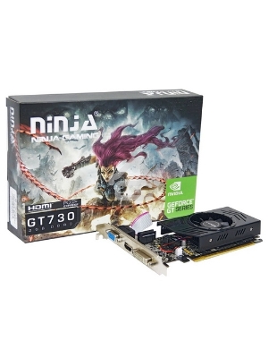 Видеокарта Sinotex Ninja , GT730  (96SP) 1G 128BIT DDR3 (DVI/HDMI/CRT)PCIE,NK73NP013F  RTL {50}