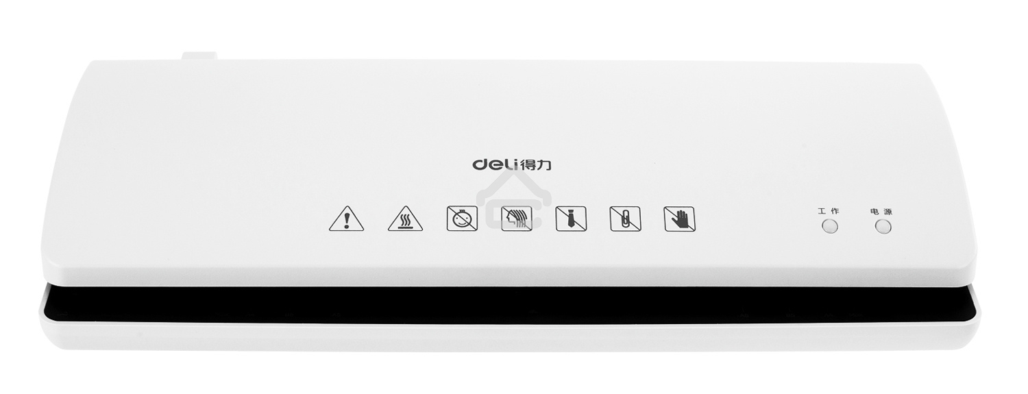 Ламинатор Deli Film width: A4Laminate speed: 250мм/min  Film range: 70-125mic Thickness: about 3min