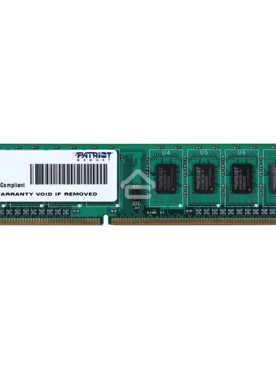 Оперативная память Patriot, DDR3, 4GB (1x4 GB), 1600 MHz, CL11, DIMM