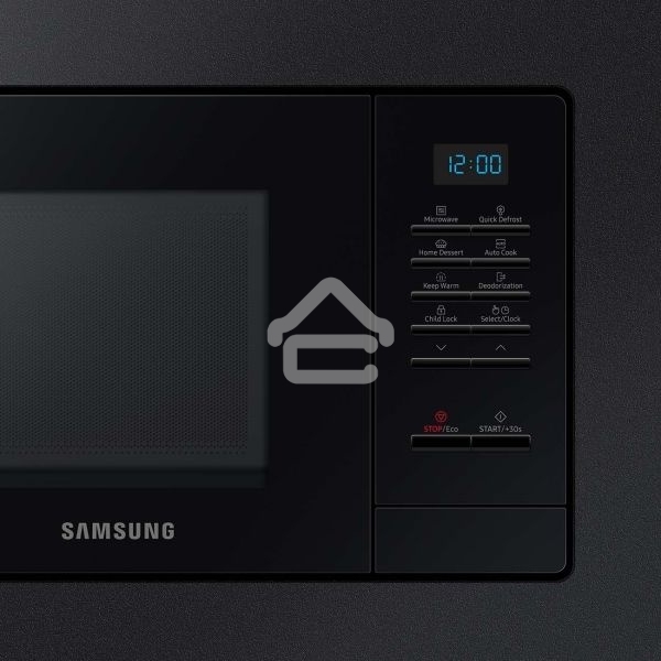 Микроволновая печь Samsung MS20A7013AB/BW черный (встраиваемая)