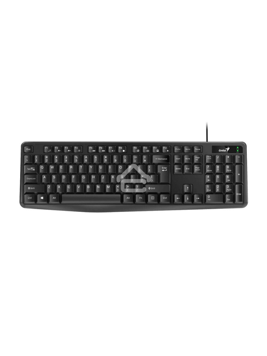 Клавиатура Genius Smart KB-117 проводная, USB, черный