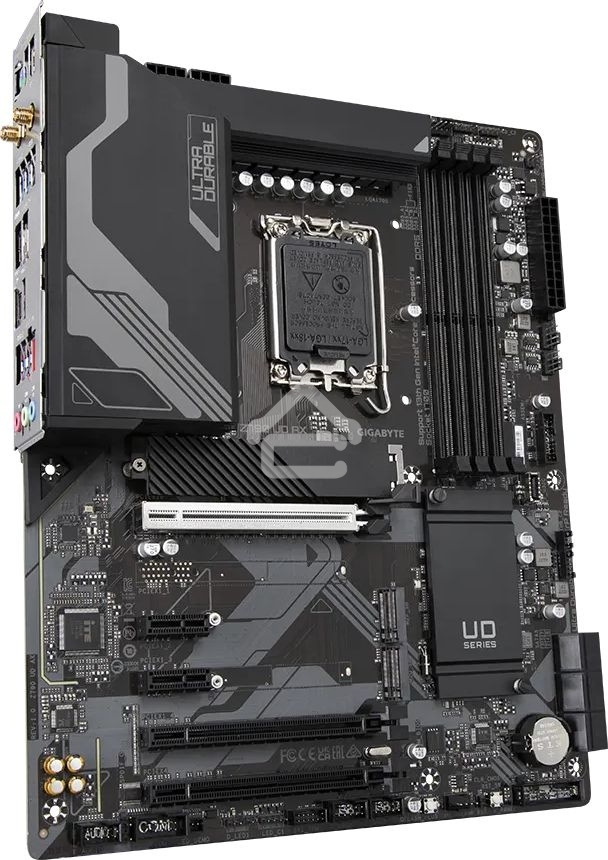 Материнская плата Gigabyte Z790 UD AX (V1.1/V1.2), LGA 1700, Intel Z790, 4xDDR5, 6xSATA, 3xM.2, 1xPCIe 5.0 x16, 1xPCIe 4.0 x4, 1xPCIe 3.0 x1, 1xHDMI, 1xDP, 1x 2.5Gb LAN, 4xUSB-A 2.0, 4xUSB-A 3.2 Gen 1, 1xUSB-A 3.2 Gen 2, 1xUSB-C 3.2 Gen 2x2, 7.1, ATX