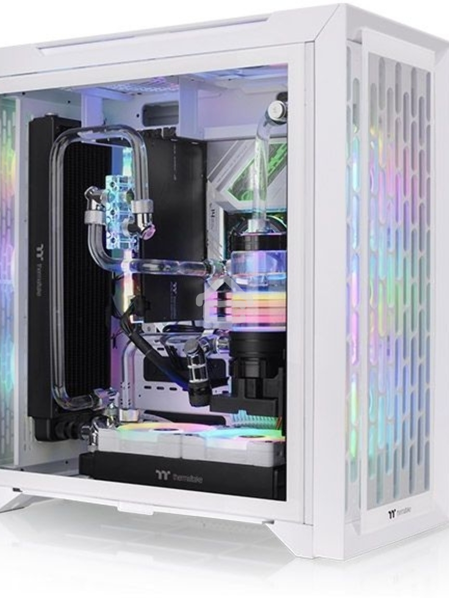 Компьютерный корпус Thermaltake CTE C700 TG ARGB белый без БП ATX 3x140mm 2xUSB3.0 audio bott PSU