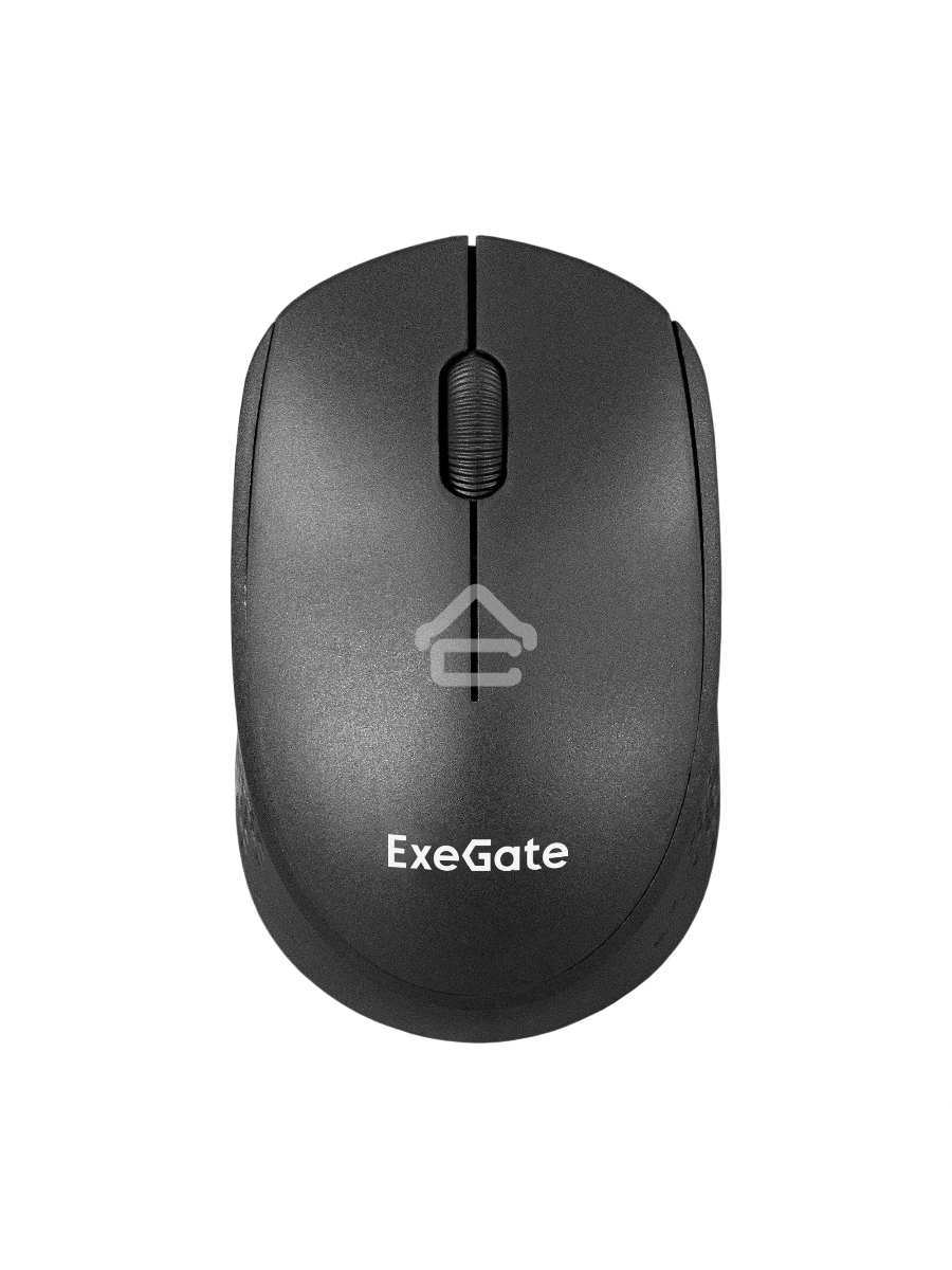 Комплект беспроводной ExeGate Professional Standard Combo MK210 (клавиатура полноразмерная влагозащищенная 104кл. + мышь оптическая 1200dpi, 3 кнопки и колесо прокрутки; USB, радиоканал 2,4 ГГц, радиус действия до 10м, черный, Color Box)