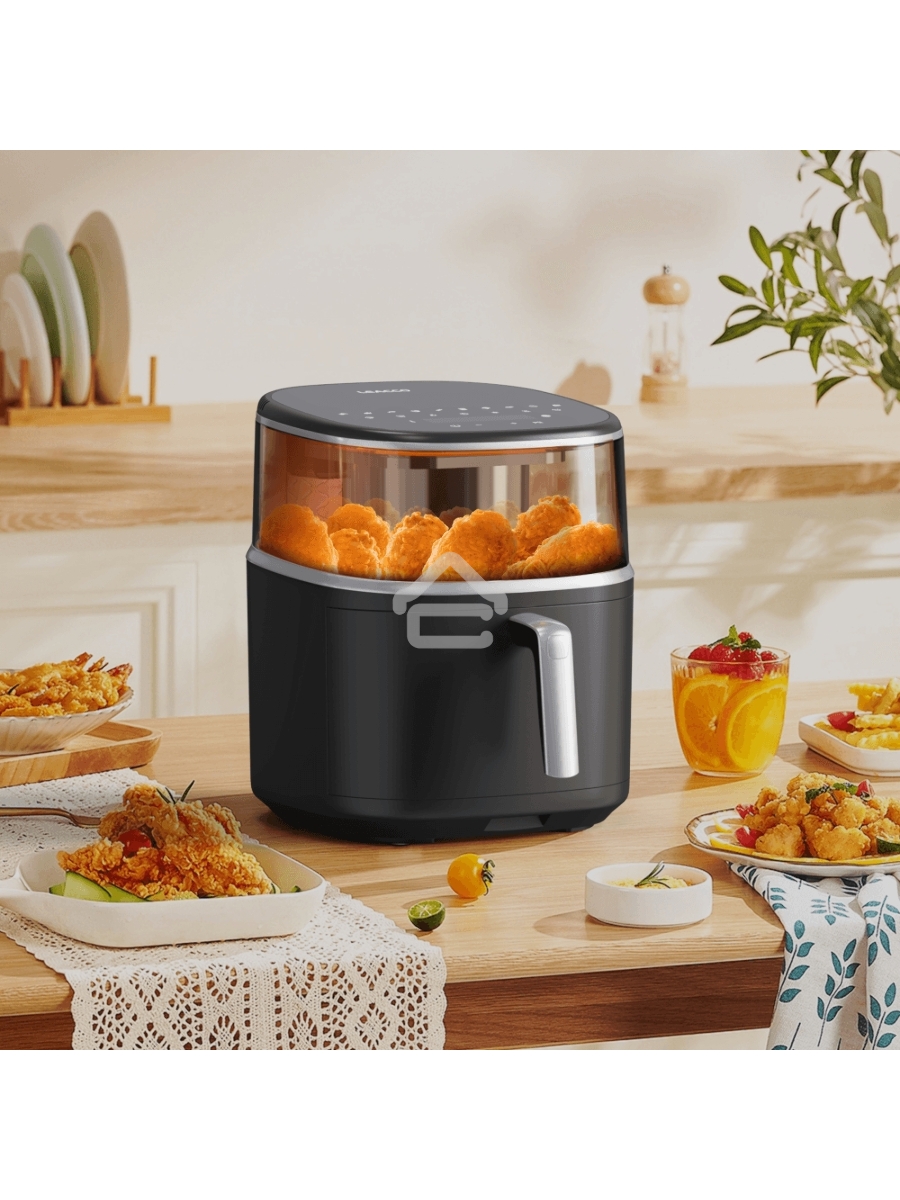 Аэрогриль Leacco AF017 Air Fryer Black