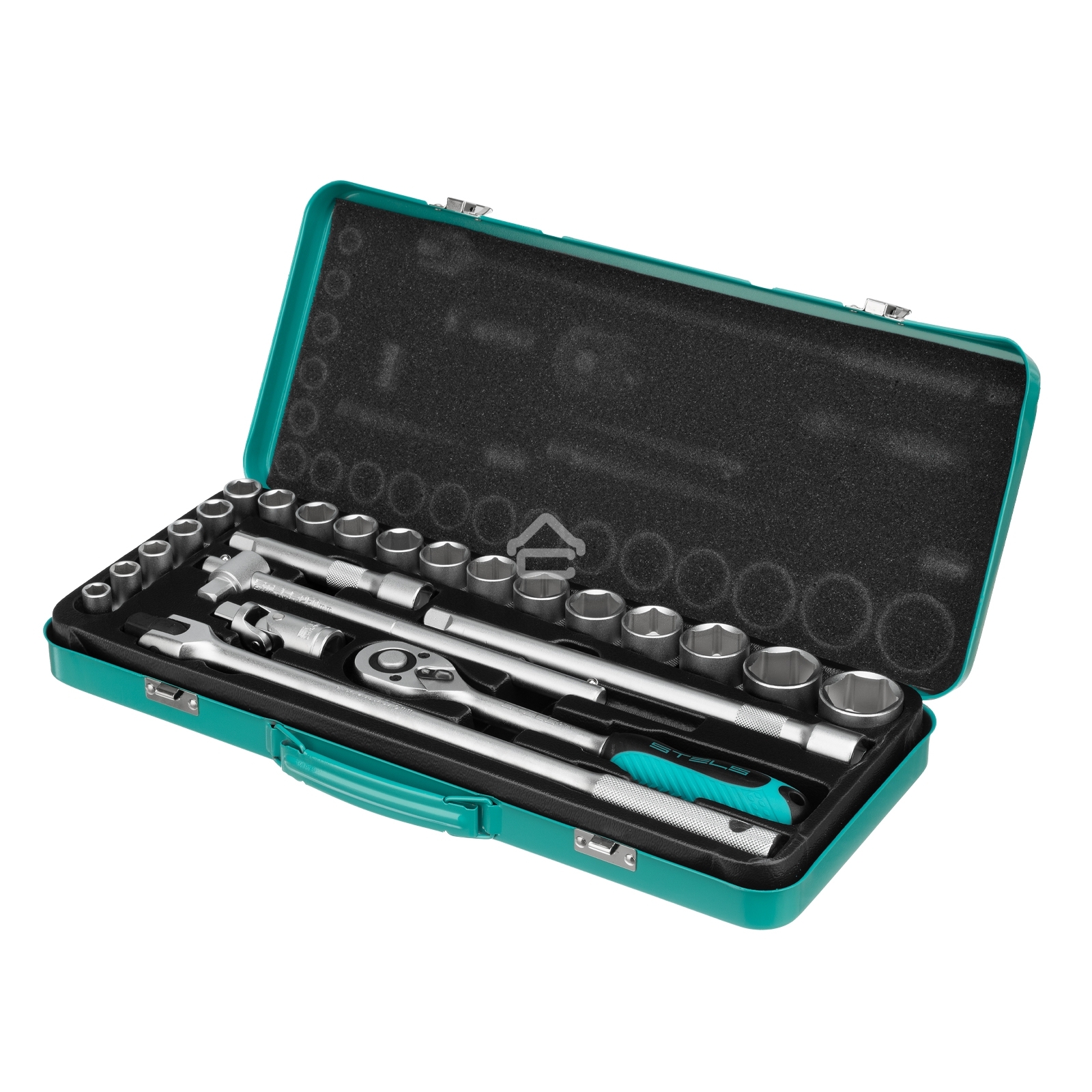 Набор торцевых головок с трещоткой 1/2