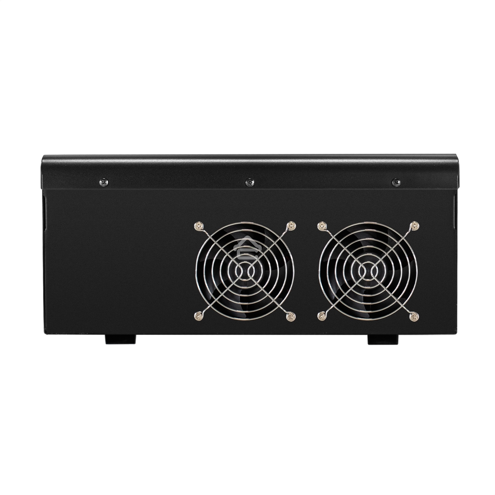 Комплект источника бесперебойного питания Exegate EX296005RUS + батарея 45Aч EX285666RUS 4шт (инвертор, синус, для котла, настенный) ExeGate FineSine SX-7000.LCD.AVR.2SH.T <7000VA/5000W, чистая синусоида, цветной LCD-дисплей, AVR, 2*Schuko+клеммы, линейно