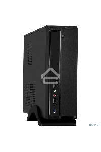 Компьютерный корпус Desktop ExeGate MI-207U-300W-8 (miniITX/mATX, БП M300 с вент. 8см, 1*USB+1*USB3.0, аудио, черный)