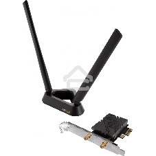 Сетевой адаптер Wi-Fi + Bluetooth Asus PCE-BE92BT BE9400 PCI Express (ант.внеш.несъем.) 2ант.